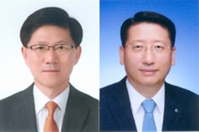 강남희 부행장(왼쪽), 양춘근 부행장/사진제공=IBK기업은행