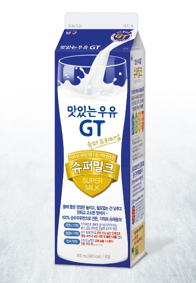 남양, '맛있는우유 GT 슈퍼밀크' 일 판매량 50만개 돌파