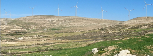 요르단 타필라 풍력발전소 예상도. /사진=대림에너지.