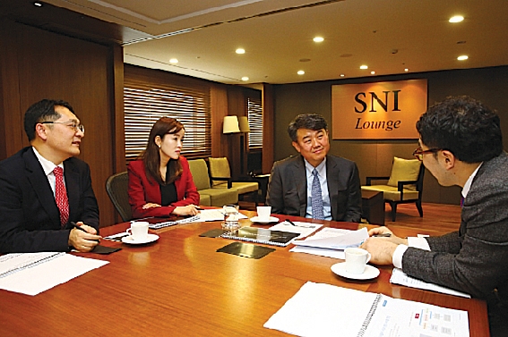 ▲ 삼성증권의 초부유층 전담 점포인 SNI(Samsung & Investment).