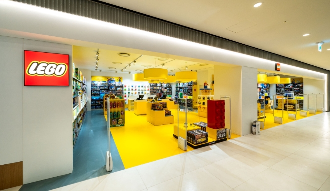 레고코리아는 갤러리아백화점 광교점 6층에 레고그룹 본사가 인증한 공식 레고스토어 국내 8호점을 오픈했다. /사진=레고코리아.