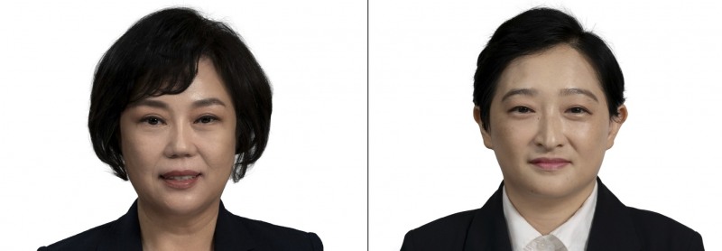 이인호 예산결산특별위원장(왼쪽), 김선영 부위원장./사진제공=용산구의회