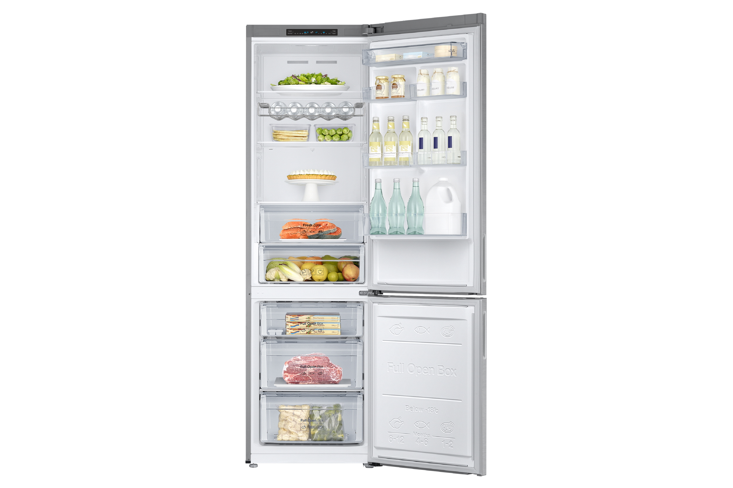 스페인 비영리 기관 오시유에서 발행하는 '오시유 콤프라 마에스트라(OCU-Compra Maestra)에서 91점의 역대 최고 점수로 1위로 평가된 삼성 BMF(Bottom-Mounted Freezer) 타입 냉장고 'RB37J5018SA'.