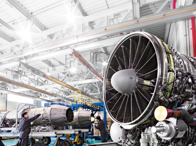 한화에어로스페이스는 25일 세계적인 항공기 엔진제조사인 미국 GE로부터 약 3억2000만달러(약 3600억원 규모) 항공기 엔진부품 공급계약을 체결했다. 사진=한화에어로스페이스.
