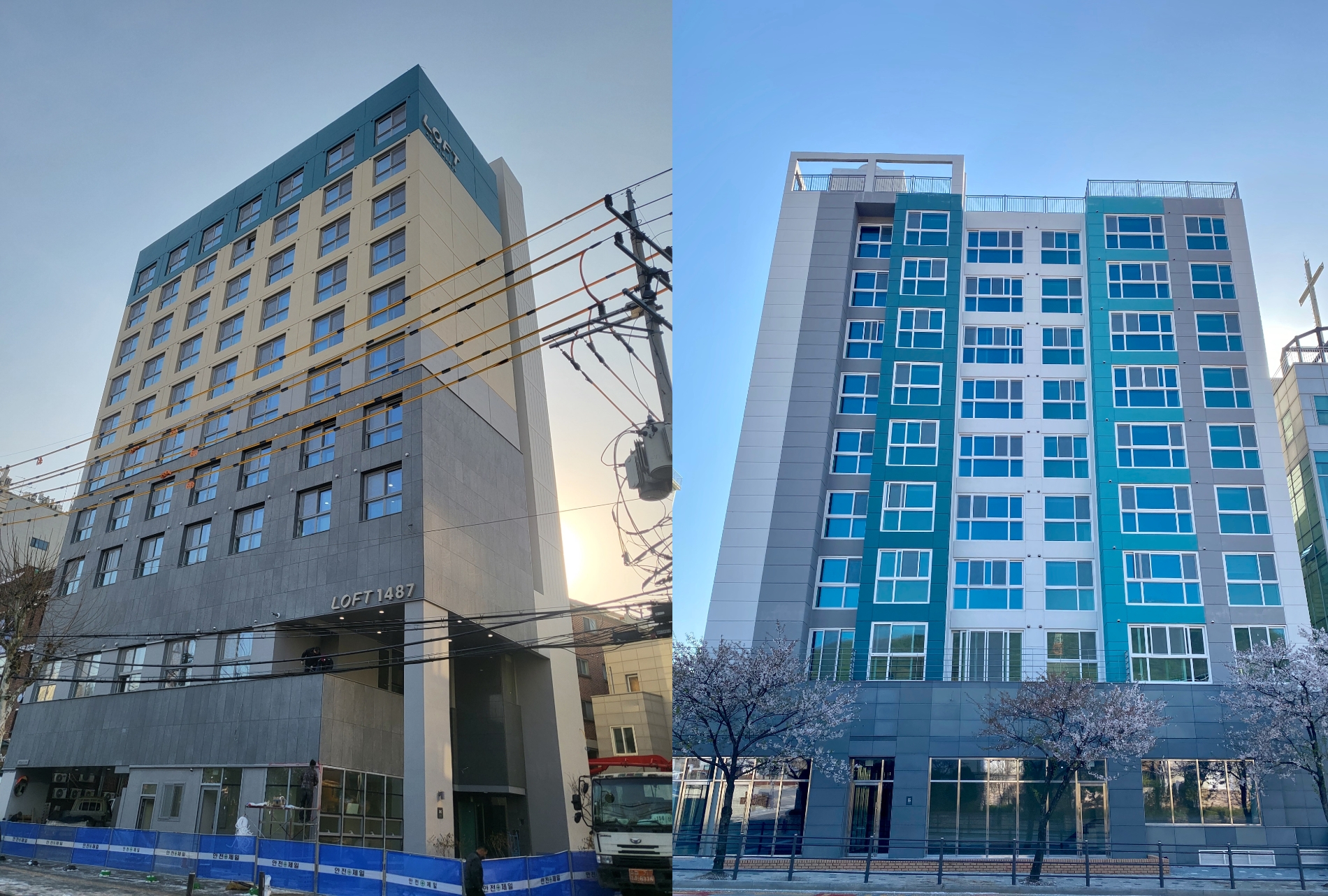 서울 서초구(왼쪽), 경기도 용인시에 약정방식으로 매입한 임대주택. / 사진제공=LH