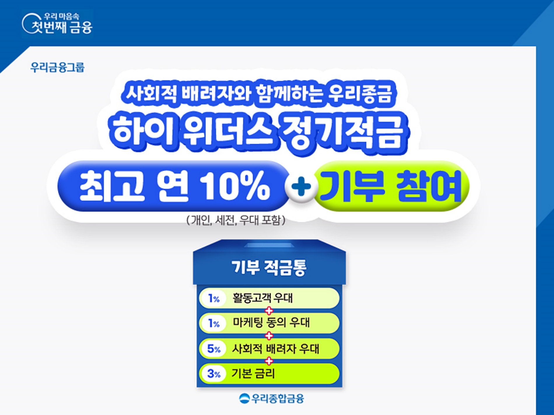 우리은행 적금추천 - 금리 6% 대 우리페이 적금!