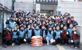 신한·조흥銀 ‘사랑의 연탄나눔 행사’