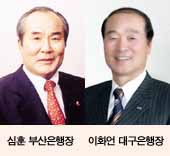 이화언·심훈 행장 연임도 닮은꼴