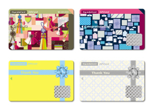 현대카드, 새 디자인 기프트카드 출시