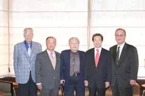 저축銀중앙회 역대회장 간담회 개최