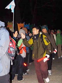 KCB, ‘CB스코어’ 성공 기원 행군