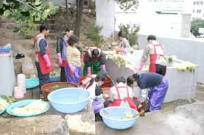 기보, 부산 아동보육시설 미애원