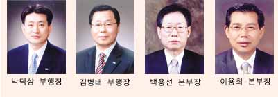 대구銀, 박덕상·김병태 부행장 선임