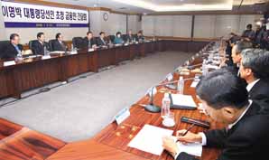 李 당선인-금융CEO 금융규제 완화 공감대 형성