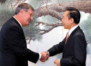 李당선인, IBM 회장 접견