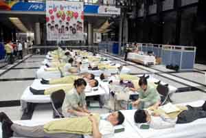 한국MS-포스코, 헌혈 캠페인 개최