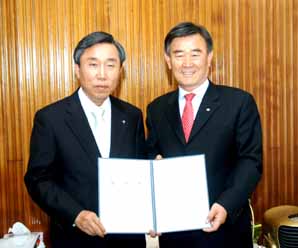 금호생명 경북 예천군과 ‘출생아 건강보험’ 지원