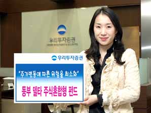 우리투자증권, 선물옵션 전략으로 주가 변동 최소화