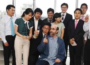 하나대투證 청담금융센터, 피아니스트 ‘조지 윈스턴’ 방문