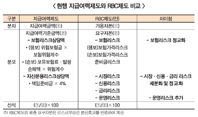 금감원, RBC제도 도입 공청회 개최