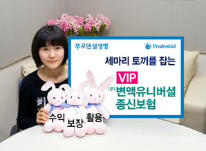 푸르덴셜생명, ‘VIP변액유니버셜 종신보험’ 출시