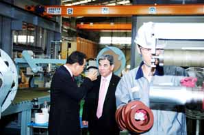 기보이사장, 中企 현장간담회