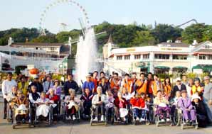 한화證 가을맞이 무의탁 노인 나들이 행사