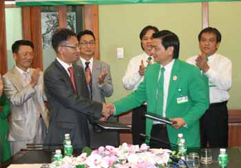 베트남 택시업계 1위 마이린社와 MOU