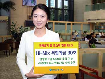 우리은행 국제유가 연동 ELD 판매