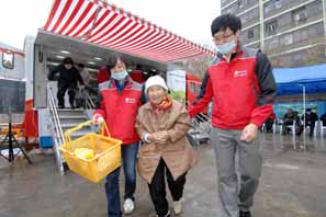 비씨카드, 사랑의 이동푸드마켓 행사