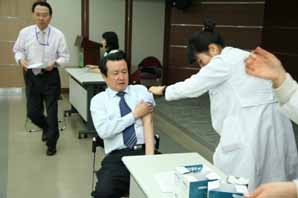 녹십자생명, 전직원 신종플루 백신 접종