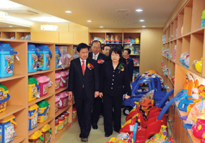 부산銀, 지자체 협력 ‘보육지원센터’ 개소식