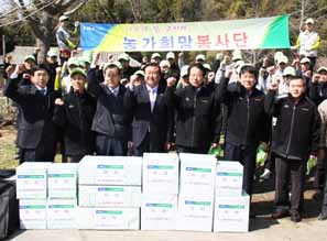 충남농협, 농촌일손 돕기 확대