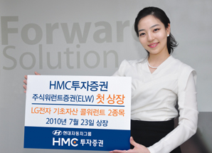 HMC투자證, ELW시장 신규 진출