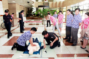 경남은행, ‘민관합동 소방훈련’ 실시