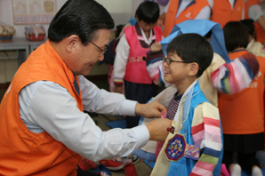 한화손보 권처신 사장, 추석맞이 봉사활동