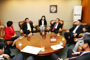 예보 이승우 사장, 몽골 고위급 대표단 면담