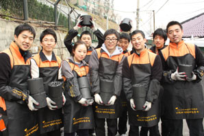 미래에셋그룹, 연탄으로 ‘따뜻한 마음’ 전해