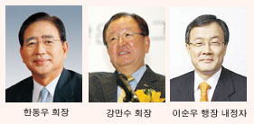 한동우·강만수·이순우 지각변동 본막 연다