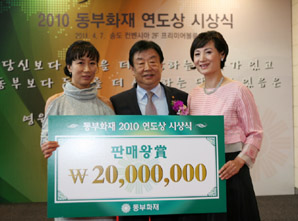 동부화재, 2010 연도상 시상식