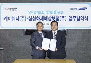 날씨요인 지수화한 정액보상보험상품 출시