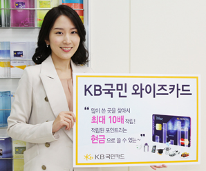 ‘KB국민 와이즈카드’ 벌써 40만좌 돌파