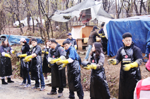 현대스위스저축銀, “사랑나눔” 전사 자원봉사대축제 실시