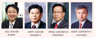 증권사 CEO 세대교체 바람