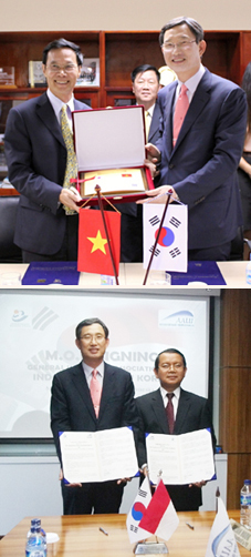 손보협회, 베트남·인도네시아 보험협회와 MOU