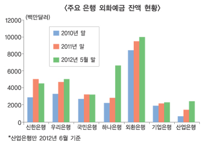 은행 외화예금 전략적·장기적 접근 바람직