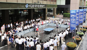 KDB대우證 토네이도 탁구단 올림픽 스페셜 매치