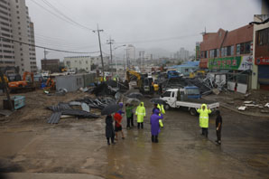 8월 태풍·집중호우 피해액 1600억원 추산