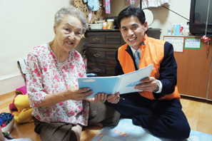 한화손보, ‘독거노인 마음잇기’ 봉사활동