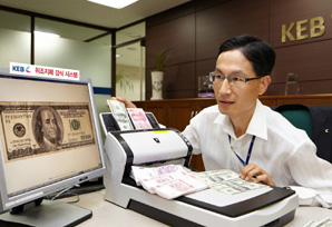 외환은행, ‘위조지폐 감식 시스템’ 구축